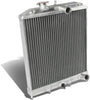 DNA MOTORING RA-HC92-42-2 Honda D15/16/B18 1.5L/1.6L/1.8L I4 Mt 2-Row Dual/Double Core T-6061 Aluminum Radiator,Metallic