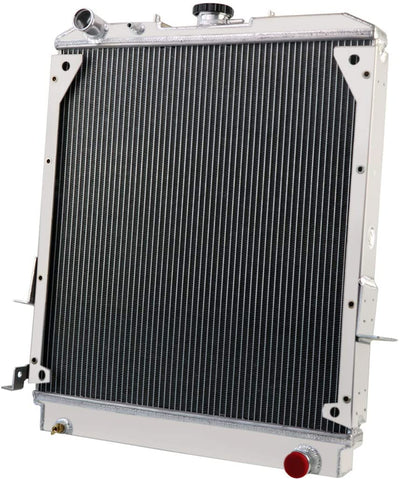 CoolingSky 2 Row All Aluminum Radiator for 1994-2016 Isuzu NPR NQR &Chevy GMC W3500 W4500 Trucks 3.9 4.8 5.7 6.0