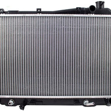 Brock Replacement Radiator Assembly Compatible with 01-05 Civic 19010-PLM-A02