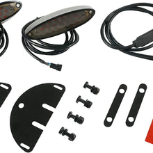 Let's Go Aero Universal 4-Flat Red LED Light Kit for Trailers, Cargo Hitch Carriers & Bicycle Racks, RED Color, Includes Mounting Hardware
