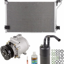 A/C Kit w/AC Compressor Condenser & Drier For Ford Crown Victoria Mercury Grand Marquis & Marauder - BuyAutoParts 60-82496CK New