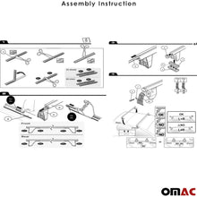 Roof Rack Cross Bars Lockable Luggage Carrier Smooth Roof Cars | Fits Toyota C-HR 2018-2021 Silver Aluminum Cargo Carrier Rooftop Bars | Automotive Exterior Accessories