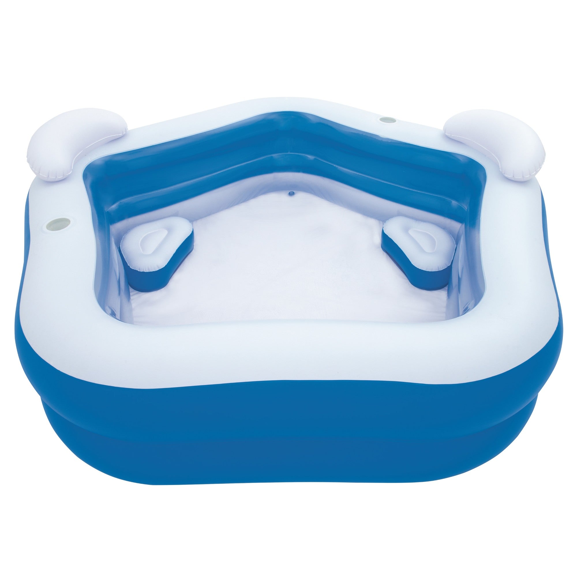 H2OGO! Family Fun Inflatable Kiddie Pool, 7' x 6'9