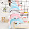 Kawaii Soft Dolphin Plush Toys Stuffed Dolls Animal Nap Pillow Creative Kids Toy Christmas Gift for Girls Children;Kawaii Soft Dolphin Plush Toys Stuffed Dolls Animal Nap Pillow Christmas