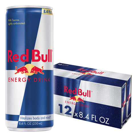 (12 Cans) Red Bull Energy Drink, 8.4 fl oz