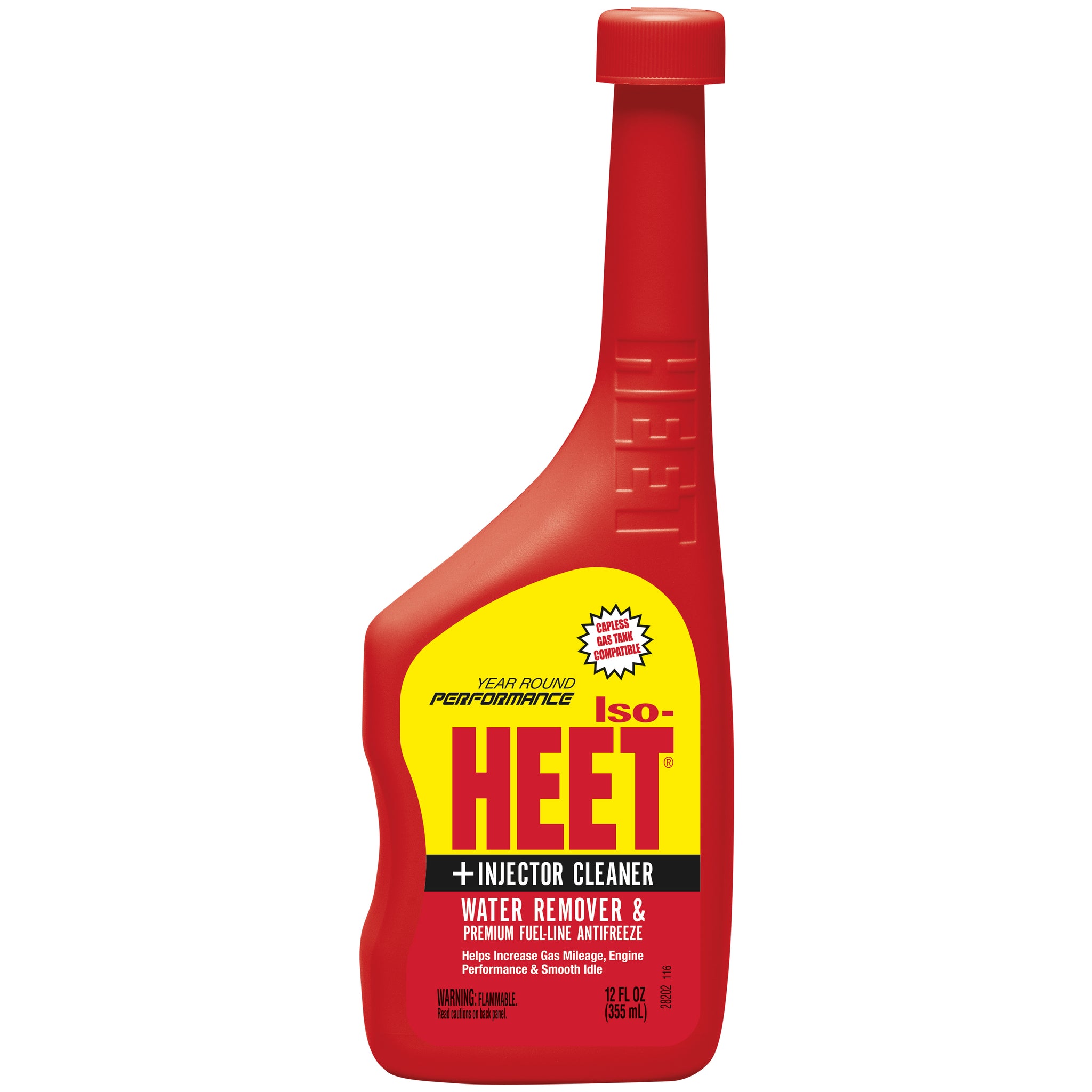 ISO-HEET (28202) Premium Fuel-Line Antifreeze Water Remover & Injector Cleaner