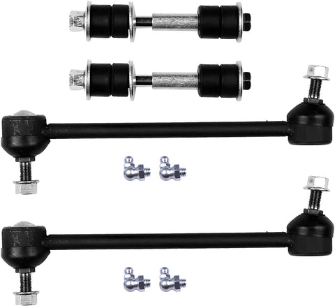 ROADFAR Front Sway Bar End Links Rear Sway Bar End Links Compatible fit 2000-2004 for Nissan Xterra Suspension Set of 4