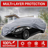 Motor Trend M5-CC-3 L (7-Series Defender Pro-Waterproof Car Cover for All Weather-Snow, Wind, Rain & Sun-Ultra Heavy Multiple Layers-Fits Up to 190