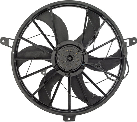 Dorman 620-010 Engine Cooling Fan Assembly for Select Jeep Models, Black