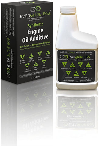 Everglide EGS Synthetic Nano-Based Engine Oil Treatment. MPG Booster.