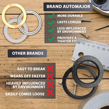 15pcs Oil Drain Plug Crush Washer Gasket Seal – 14mm Replacement for Hyundai/Kia - OEM 21513-23001 Fits Most Popular Models 2001-2022 by AUTOMAJOR