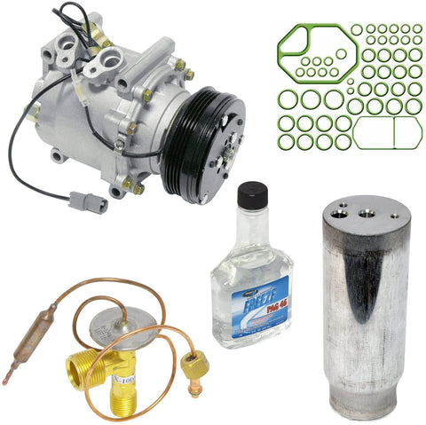 New A/C Compressor and Component Kit 1051393-38810P06A06 Civic Civic del Sol