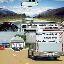 LeeKooLuu WiFi Digital Wireless Backup Camera for iPhone/Android, IP69 Waterproof Car License Plate Frame Camera for Cars,Trucks,SUVs Pickups,Vans LK8