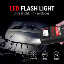 AUTOGEN 1500A 18000mAh Smart Portable Car Jump Starter (8.0L Gas & 6.0L Diesel Engines), 12V Auto Battery Booster Charger, Power Pack Jumper Box Pack for Trucks SUV, LCD Display