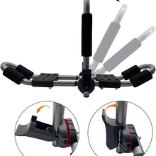 Codinter Kayak Roof Rack, Folding J-Racks Rooftop Kayak Carrier Canoe Car Rack for 2 Kayaks