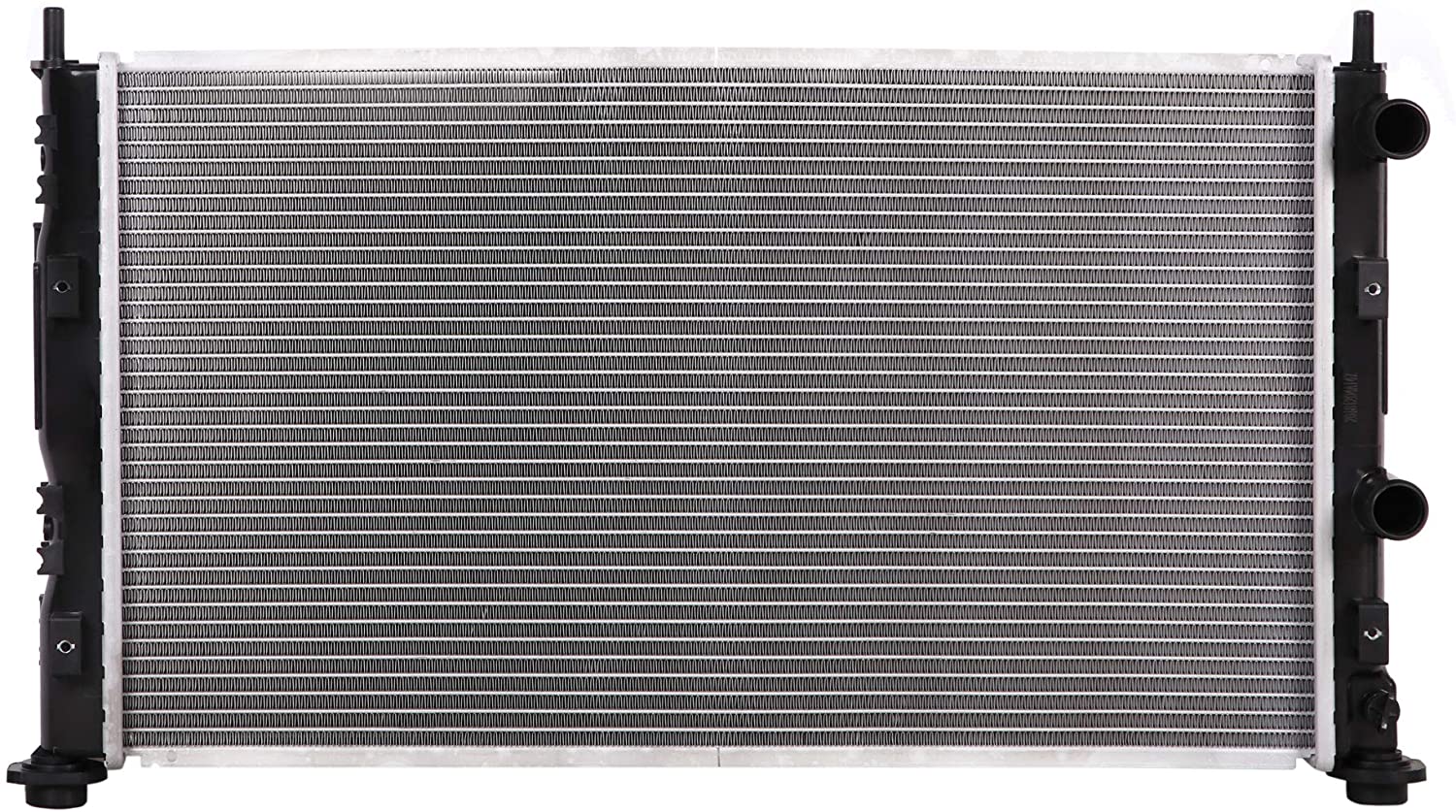 Lynol Cooling System Complete Aluminum Radiator Direct Replacement Compatible With 2001-2006 Chrysler Sebring Sedan Convertible Dodge Stratus Sedan L4 V6 2.4L 2.7L 3.0L