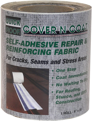 Cofair QCNC625 Quick Roof Cover N Coat Reinforcing Fabric - 6