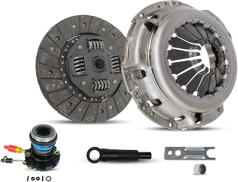 Clutch And Slave Kit works with Ranger Mazda Pickup B2300 B2500 B3000 Limited Sport Xl Xlt Edge 1995-2011 2.3L L4 Dohc 2.5L L4 Sohc 3.0L V6 Ohv