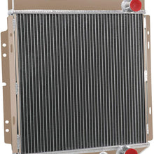 ALLOYWORKS 3 Row Aluminum Radiator For 1964-1966 Ford Mustang / 1963-1965 Falcon Comet AT/MT V8