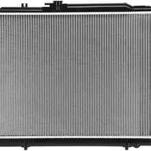 DNA Motoring OEM-RA-2740 2740 OE Style Bolt-On Aluminum Core Radiator Replacement