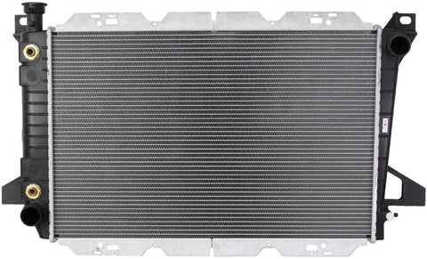 Rareelectrical NEW RADIATOR ASSEMBLY COMPATIBLE WITH FORD 92-97 BRONCO F150 F250 F350 F450 5.0L 5.8L 7.5L V8 F2TZ8005KA FO3010134 2183 CU1451 FD37003A