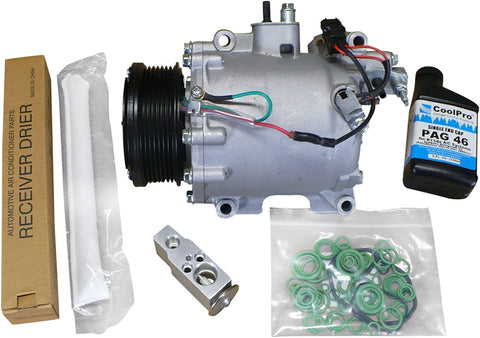 Parts Realm CO-0706AK2 Complete A/C Compressor Replacement Kit