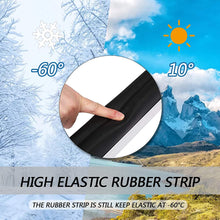 Richeer 29 inch Ski & Snowboard Roof Racks Universal for 4 Pairs Skis/4 Snowboards, Resistant to -60°C, Lockable Mount of Aviation Aluminum, Snow Sport Carrier fit Wing/Oblate/Square Crossbars