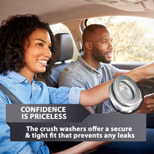 15pcs Oil Drain Plug Crush Washer Gasket Seal – 14mm Replacement for Hyundai/Kia - OEM 21513-23001 Fits Most Popular Models 2001-2022 by AUTOMAJOR