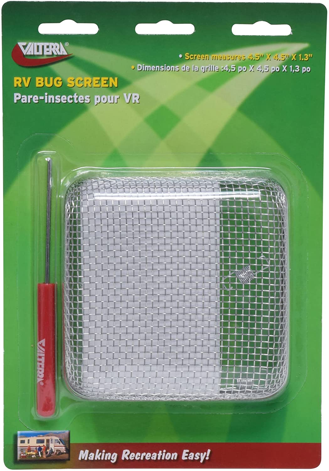 Valterra A10-1322VP Bug Screen for Furance, Water Heater, Battery Vent - Fits Atwood, Suburban