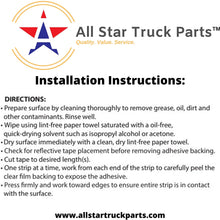 3" Inch Round DOT-SAE Amber/Red High Visibility Reflective Stick-On Prism Reflector | Strong Adhesive/Weatherproof | Trailer Camper RV Flatbed Fender Property Boat Marine (Red, Qty 4)