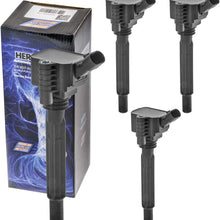Set of 4 Herko Ignition Coil B225 For Fiat Dodge 500 Dart 2012-2017