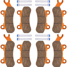 Brake Pads for Can-Am Maverick,Fits 2017 2018 2019 Can-Am Maverick X3 4x4 / X3 4x4 XRS / X3 Max 4x4/ X3 Max 4x4 XRS,2018 2019 Can-Am Maverick X3 4x4 DPS/X3 Max 4x4 DPS, 4set Front & Rear Brakes Pads