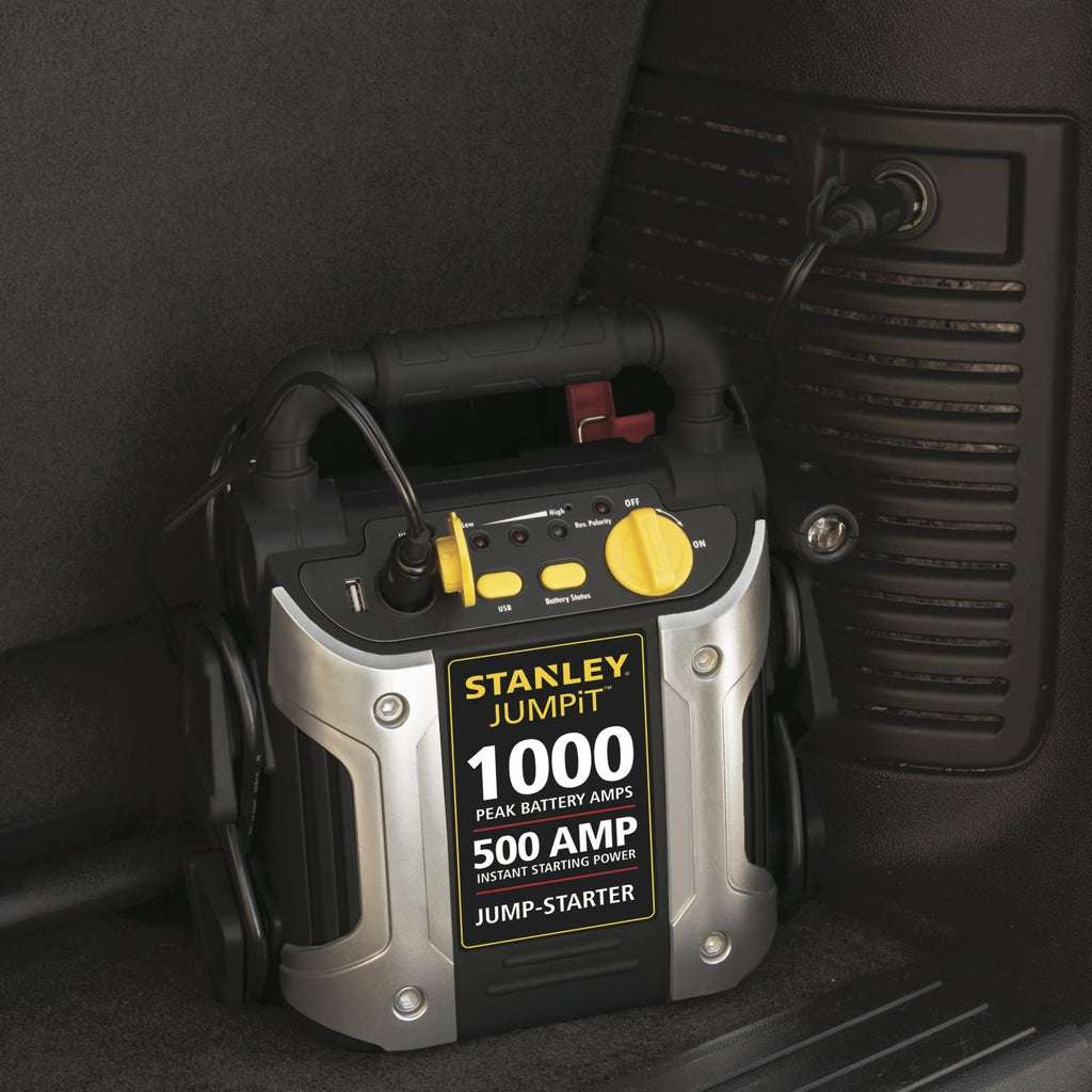 STANLEY J509 JUMPiT Portable Power Station Jump Starter 1000 Peak/500