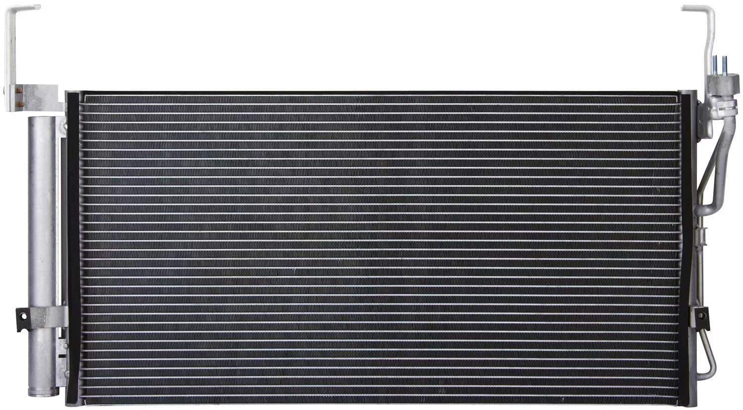 DFSX New All Aluminum Material Automotive-Air-Conditioning-Condensers, For 2001-2006 Hyundai Santa Fe