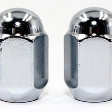 Set of 20 Veritek 12x1.5mm 3/4 19mm Hex Chrome Dome Top Acorn Lug Nuts 1.40" Conical Seat for Factory or Aftermarket Custom Wheels