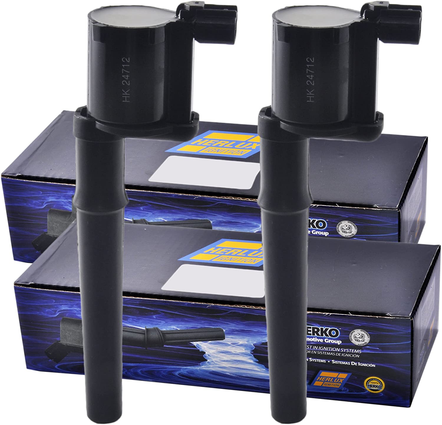 Set of 8 Herko B030 Ignition Coils For Ford Lincoln Mercury V8 4.6L 5.4L 97-2005