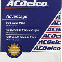ACDelco 14D721CH Advantage Ceramic Front Disc Brake Pad Set