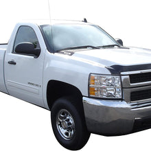 Auto Ventshade 322005 Aeroskin Flush Mount Dark Smoke Hood Protector for 2007-2010 Chevrolet Silverado 2500HD, 3500HD