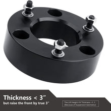 3" Front and 2" Rear Leveling Lift Kits for Dodge Ram 1500 4X4 4WD Coil Spring, Dynofit Raise 3 Inch Front Strut Spacers and 2 Inch Rear Lift Spacer for Dodge Ram Suspension Lift Kits 2009-2021