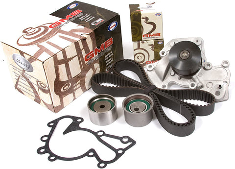 Evergreen TBK315WP Compatible With 01-10 Huyndai Kia 2.5 & 2.7L G6BA G6BV Timing Belt Kit GMB Water Pump