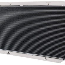 CoolingSky 3 Row All Aluminum Radiator for 1972-1979 Mercury Cougar Mongeto | Ford Ranchero Thunderbird Torino | More L6 V8 Cars