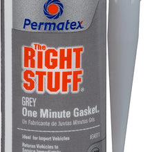 Permatex 85144 The Right Stuff Grey Gasket Maker, 7.5 oz.