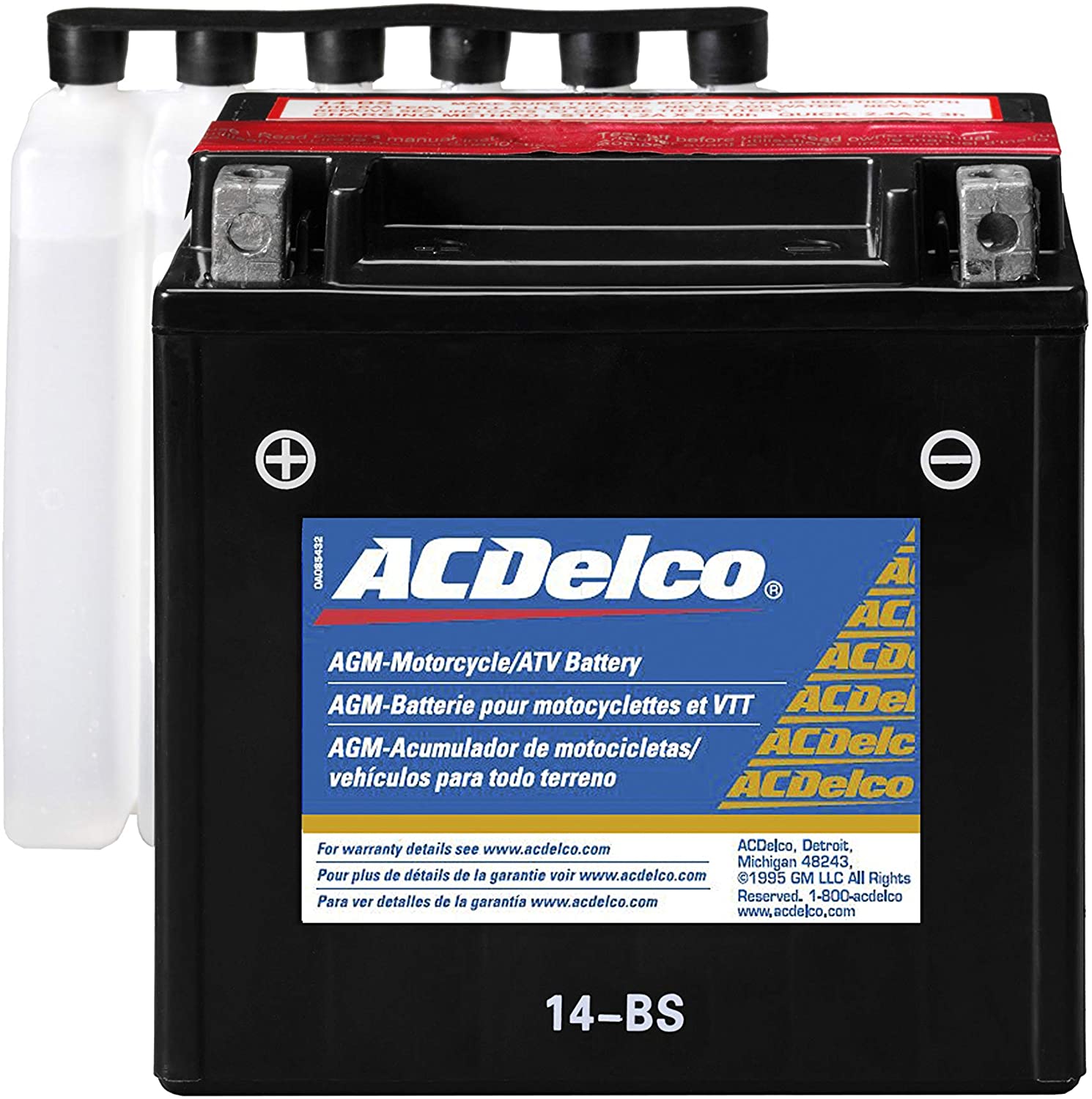 ACDelco ATX14BS Specialty AGM Powersports JIS 14-BS Battery