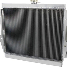 ALLOYWORKS Full Aluminum Radiator For 1984-1995 Toyota Pickup 2.4L L4 Gas Diesel / 4Runner