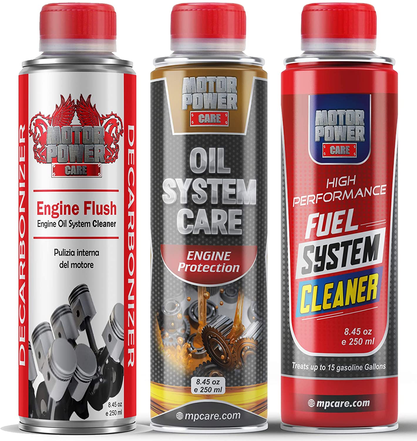 Engine Restoration kit Engine Flush, Oil System Care, Fuel System