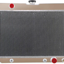 ALLOYWORKS 3 Row Core All Aluminum Radiator For 1963 1964 1965 1966 1967 1968 Chevy Impala Chevelle Camino/Many Chevy Bel Air GM