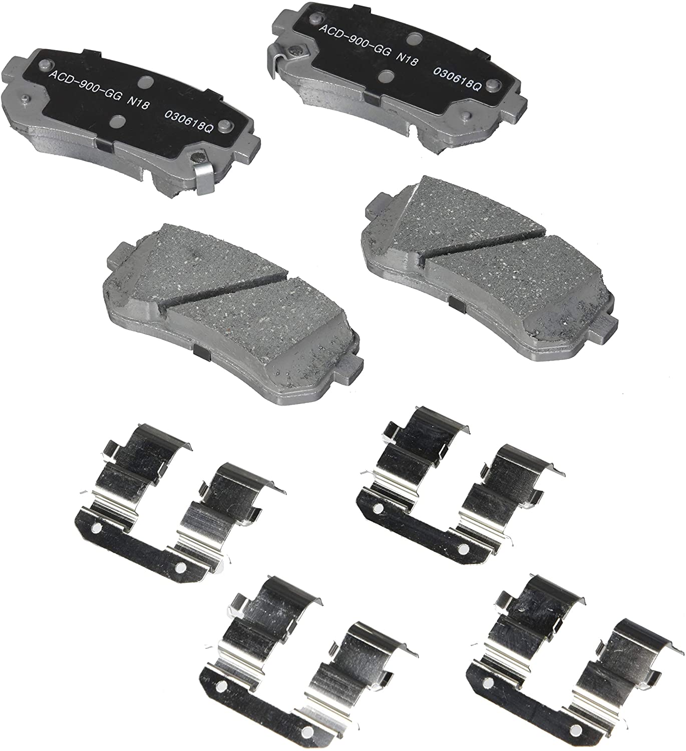 ACDelco 14D1829CH Disc Brake Pad Set, 1 Pack
