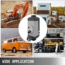 Happybuy 2KW Diesel Heater Double Vent 2KW Diesel Air Heater 12V Diesel Parking Heater Metal Tank for RV Bus Car Boats Motorhome