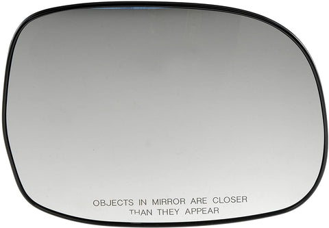 Dorman 56455 Passenger Side Plastic Backed Non-Heated Mirror Glass Assembly