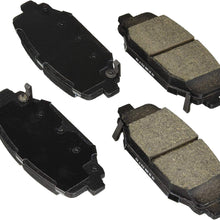 Bosch BE1596H Blue Disc Brake Pad Set with Hardware for Select 2012-15 Chrysler, Dodge, Ram, and Volkswagen Mini-Vans - REAR